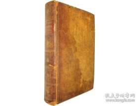 曼特尔/尚雷尔 19世纪世界古地图册 （1806年出版 皮面 铜版印刷手工彩色地图168张 全169张中缺1张 52× 38cm）