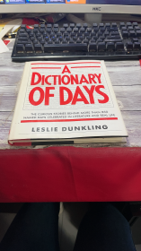 A Dictionary of Days