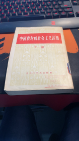 中国农村的社会主义高潮 下