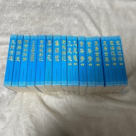 中国古典谴责小说精品（1-12卷）：繁华梦上下+九尾龟 上下+官场现形记+孽海花+老残游记+宦海沉浮 上下+警世阴阳梦+儒林外史+荒唐世界 上下+生财有道+睡狮恨+二十年目睹之怪现状【全16本合售】