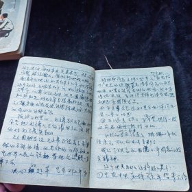 申请入党日记本两本（两本合售）
