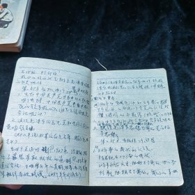 申请入党日记本两本（两本合售）