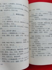 内科临床实习手册——中医专业用（长春中医学院教材，有很多中药方及病因施治方法讲解，如实拍图）内容请看实拍目录，1981年一版一印，