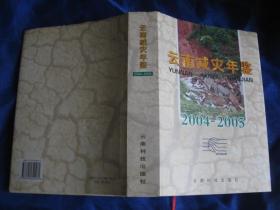 云南减灾年鉴 2004-2005（带光盘）
