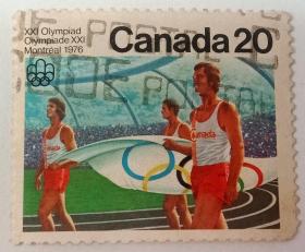 Canada20 邮票【盖销票1枚】