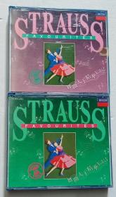 舞曲大王精华Strauss Favourites Vol.2、3 【4盘CD】合售