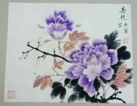 牡丹花画 （请看图片）