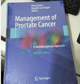 原版书 management of prostate cancer前列腺癌的治疗 大32开精装本 未拆封 原版外文