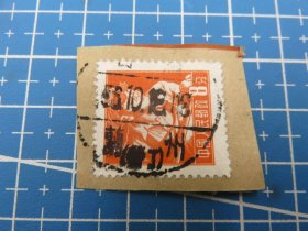 4461#普通邮票销邮戳1956年兰州-甘肃省