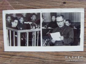 1981年，审判林彪江青反革命集团案主犯--江青在法庭辩论，公诉人江文驳斥