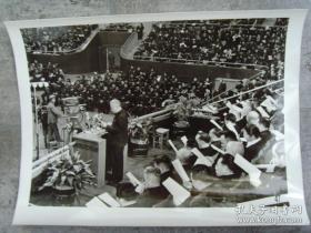 1958年，刘少奇在全国农业社会主义建设先进单位代表会议上致词