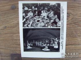 1983年，山东曲阜市孔府喜宴三十六道菜，曲阜师范学院演出古乐舞《乐宾舞》