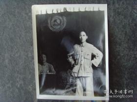 1933年，毛泽东在江西八县贫民团代表会议上讲话