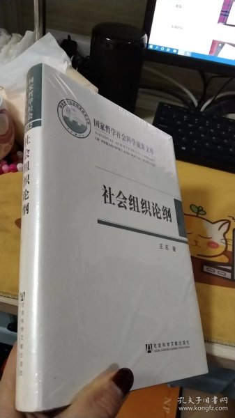 国家哲学社会科学成果文库：社会组织论纲