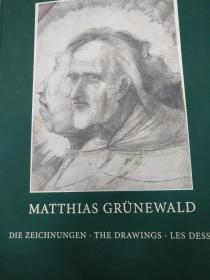 MATTHIAS GRÜNEWALD/MATTHIAS GRUNEWALD : DIE ZEICHNUNGEN/THE DRAWINGS  马蒂亚斯·格吕内瓦尔德绘画集【德文原版 大开本 精装 私藏 品好】