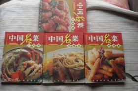 中国名菜；全4册彩色烹制图解广东菜，四川菜，湖南菜，江浙菜