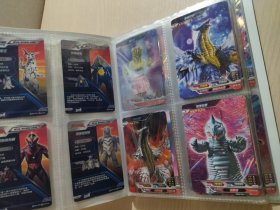 宇宙英雄奥特曼系列 超宇宙 奥特英雄x档案 专用收藏册（ 79张卡片）