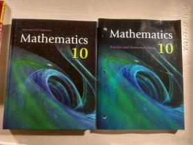 英文原版 Mathematics 10 （精装）+（习题书Mathematics Exercise and Homework Book 10）平装  共2本合售