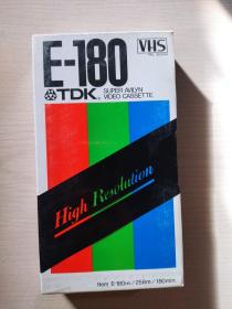 录像带： E-180 VHS（全新未开封）