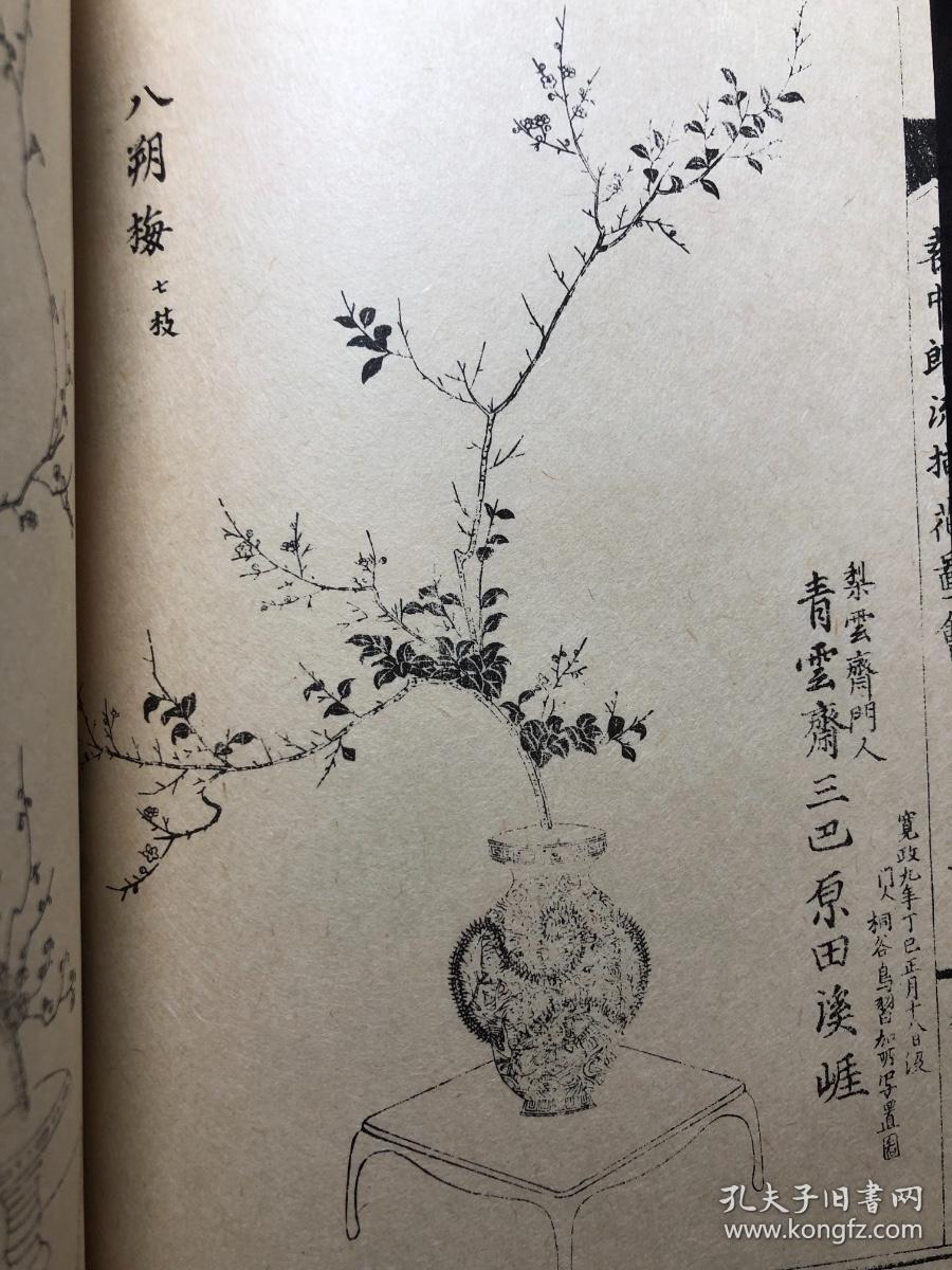 超稀少！瓶史国字解 袁宏道插画 袁中郎插画图会  大开本 13册齐全 木刻 线装木版画 保存良好