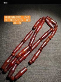 102_老玛瑙项链 包浆醇厚，油润度高，收藏佳品，寓意美好， 风化感极强。