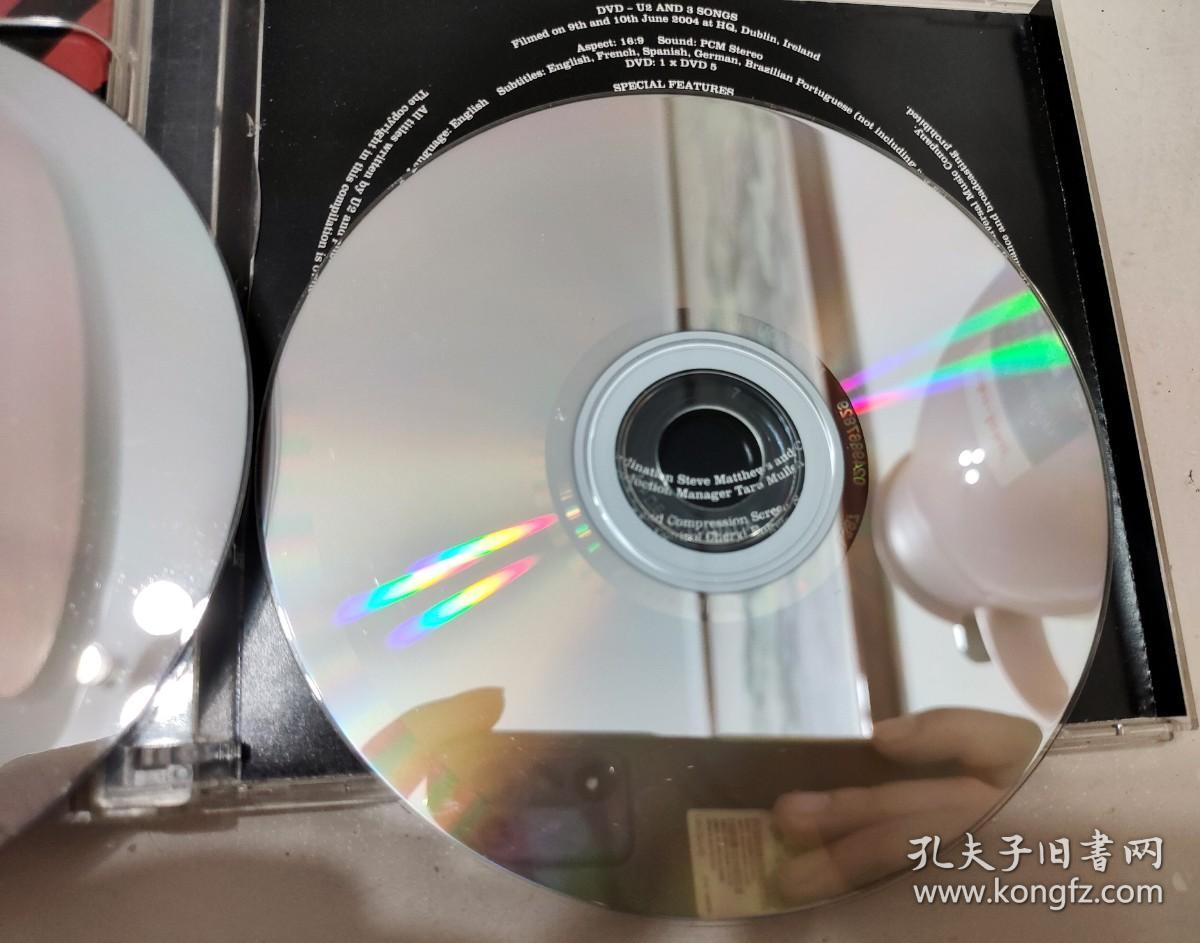 正版U2乐队2dvd