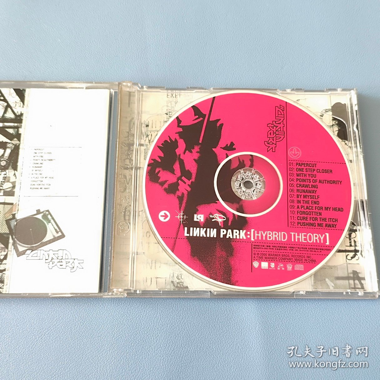华纳原版双CD 美国摇滚乐队 林肯公园《混合理论 Hybrid Theory》Linkin Park 中唱京文国内引进正版