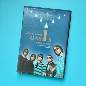 盒装DVD摇滚音乐《Oasis 绿洲乐队伦敦演唱会》英国摇滚乐团