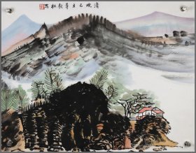 许钦松，山水画