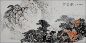 张介宇，山水作品（生于河南濮阳）