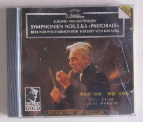 贝多芬《命运》《田园》交响曲（1CD）