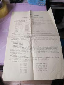 颐中烟台烟草公司推出精品香烟 八仙过海 宣传单  90年代