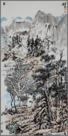 何家安，中国河南籍艺术家，山水画