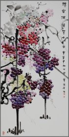 张省，花卉作