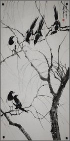 徐庆平， 生于中国北京，精品国画