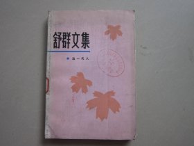 舒群文集（4）这一代人