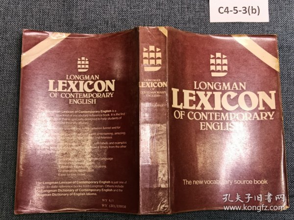 longman lexicon of contemporary english