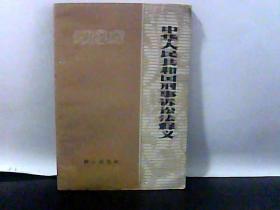 中华人民共和国刑事诉讼法释义