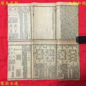 《详图阳宅爱众篇》一函四册一套全，（清）张觉正撰，风水名著，民国元年上海江东书局石印本，品相很好！