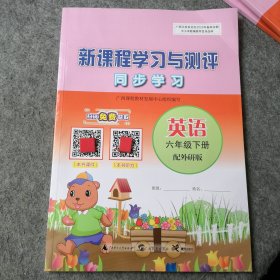 广西2025年春季学期 新课程学习与测评同步学习英语六年级下册（配外研版）