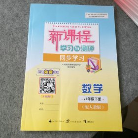 广西2025年春季学期 新课程学习与测评同步学习数学八年级下册（配人教版）
