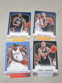 篮球明星卡球星卡收藏 4张合售（编号147）