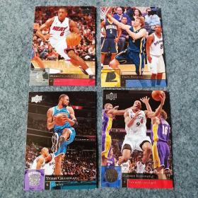 篮球NBA球星卡4张合售（编号22）
