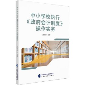 正版✔中小学校执行《政府会计制度》操作实务 石志俭✍正版全新书籍现货如需其他图书敬请联系客服:)