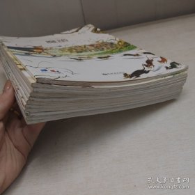 彩色世界童话：魔笛、美女与野兽、一下打死七个、野天鹅、夜莺…等11本合售实拍图详见图片