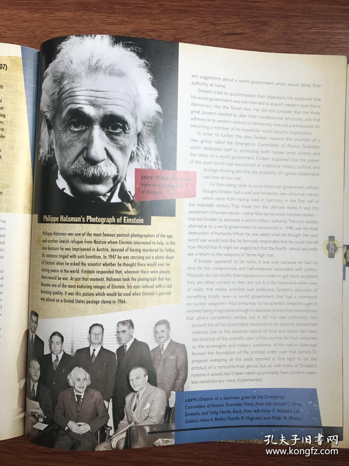 Einstein: The Life of a Genius 爱因斯坦画传——天才的一生（英文原版）