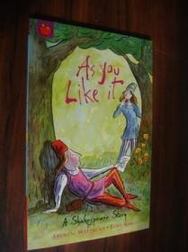 As you like it A Shakespear Story 每页均有趣味手工插图