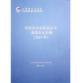 中国城市公共安全发展报告（信创安全发展蓝皮书2023系统安全分册)