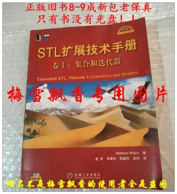 STL扩展技术手册 卷I 威尔森 集合和迭代器 正版 只有书没有光盘