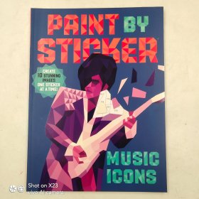 Paint by Sticker: Music Icons 贴纸绘画：音乐图标